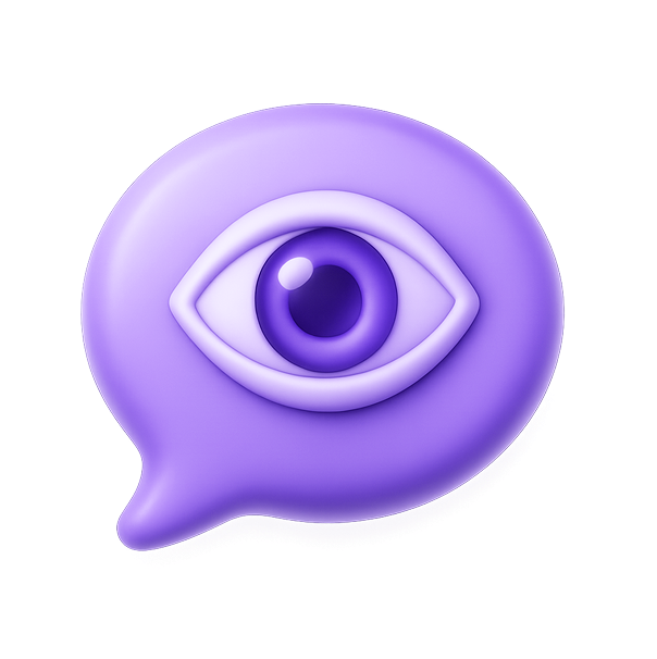Psychic reading illustration